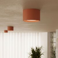 Deckenlampe Aluminium Ockerrot GX53 Ø10 cm modern