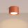 Deckenlampe Aluminium Ockerrot GX53 Ø10 cm modern