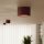 Deckenleuchte Aluminium Burgund GX53 Ø10 cm modern