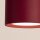 Deckenlampe 2-flammig Aluminium Burgund GX53 L:21 cm