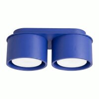 Deckenleuchte 2-flammig Aluminium GX53 L:21 cm
