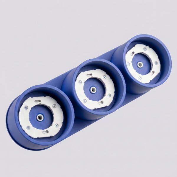 Deckenlampe 3-flammig Ultramarin GX53 L:32,4 cm