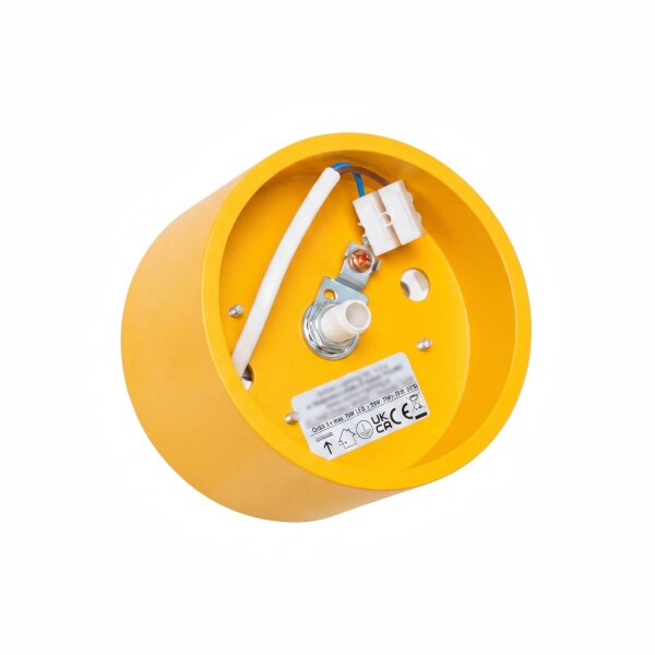 Deckenlampe Aluminium Gelb GX53 Ø10 cm modern