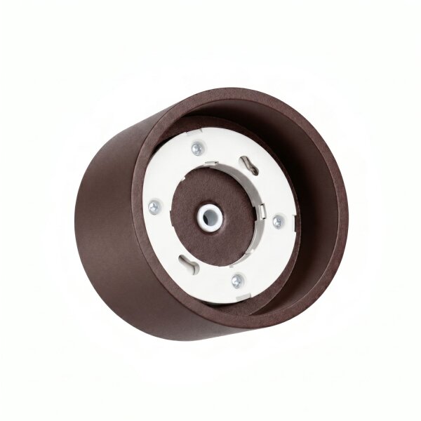 Deckenlampe Aluminium Braun GX53 Ø10 cm modern