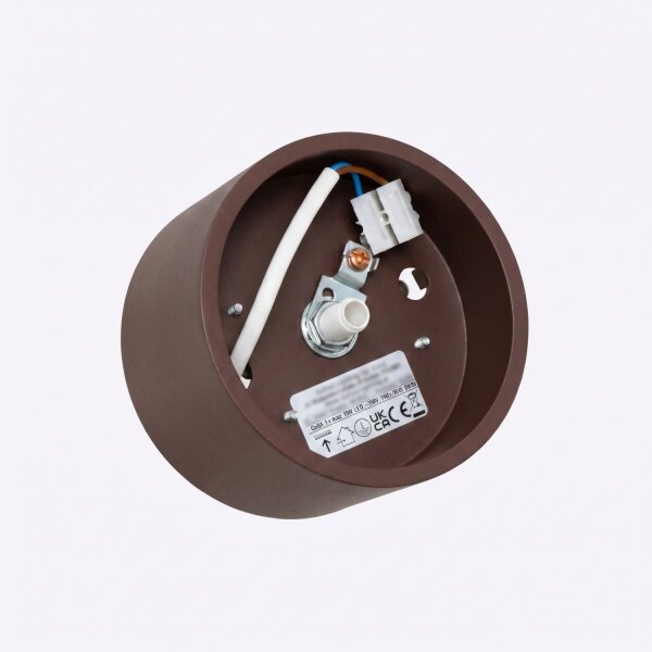 Deckenlampe Aluminium Braun GX53 Ø10 cm modern