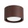Deckenlampe Aluminium Braun GX53 Ø10 cm modern