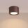 Deckenlampe Aluminium Braun GX53 Ø10 cm modern