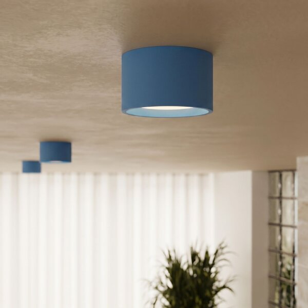Deckenleuchte Aluminium Hellblau GX53 Ø10 cm modern