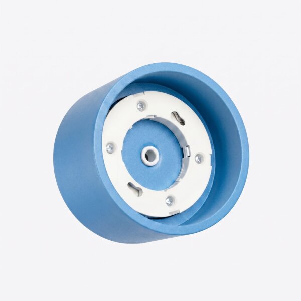 Deckenleuchte Aluminium Hellblau GX53 Ø10 cm modern