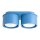 Deckenlampe 2-flammig Aluminium Hellblau GX53 L:21 cm