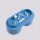 Deckenlampe 2-flammig Aluminium Hellblau GX53 L:21 cm
