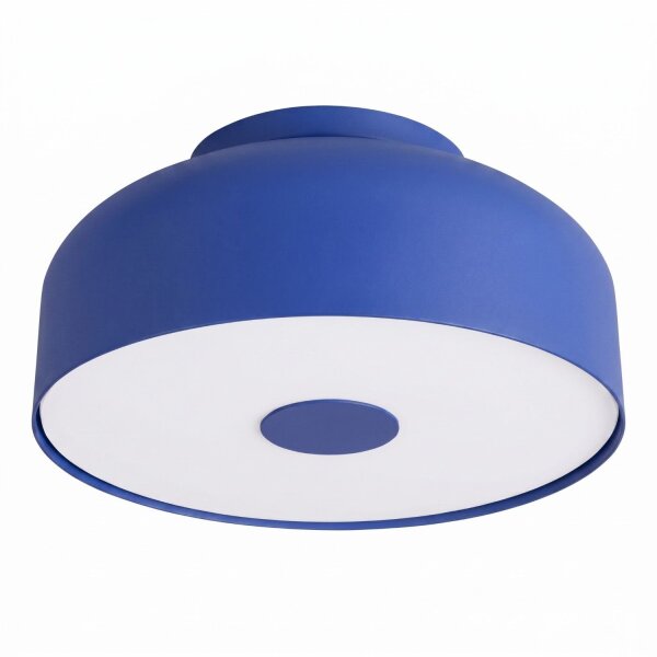 Deckenlampe Stahl Ultramarin E27 Ø30 cm blendarm