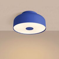 Deckenlampe Stahl Ultramarin E27 Ø30 cm blendarm