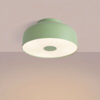 Deckenleuchte Stahl Salbei E27 Ø30 cm blendarm