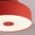 Deckenlampe Stahl Rot E27 Ø30 cm blendarm rund