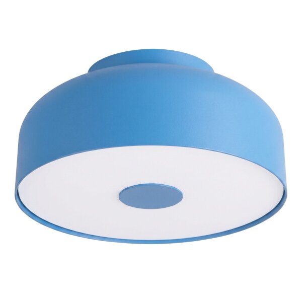 Deckenlampe Stahl Hellblau E27 Ø30 cm blendarm