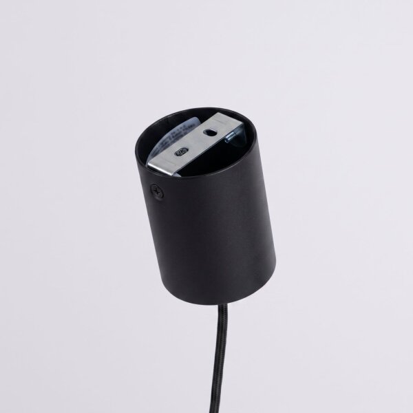 Pendelleuchte Aluminium Schwarz GX53 Ø10 cm schlicht