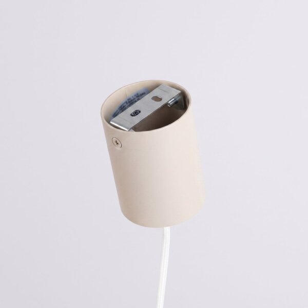 Pendelleuchte Aluminium Beige GX53 Ø10 cm rund