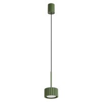 Hängelampe Aluminium Olivgrün GX53 Ø10...
