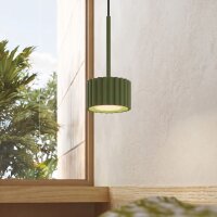 Hängelampe Aluminium Olivgrün GX53 Ø10...