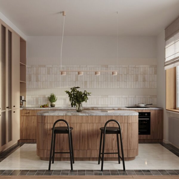 Hängelampe Aluminium Beige GX53 L:122 cm modern
