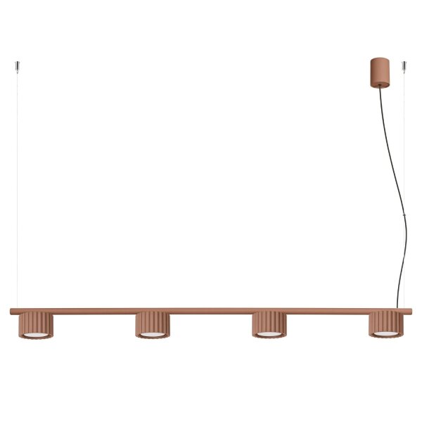 Hängelampe Aluminium Mokka GX53 L:122 cm modern