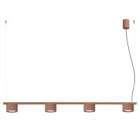 H&auml;ngelampe Aluminium Mokka GX53 L:122 cm modern