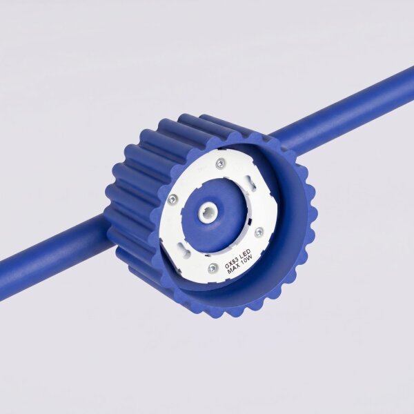 Pendelleuchte Aluminium Ultramarin GX53 L:122 cm