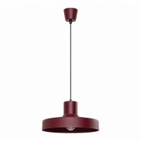 Pendelleuchte Stahl Burgund E27 Ø35 cm modern