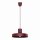 Pendelleuchte Stahl Burgund E27 Ø35 cm modern
