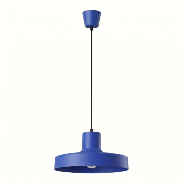 Pendelleuchte Stahl Ultramarin E27 Ø35 cm modern