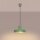 Hängelampe Stahl Salbei E27 Ø35 cm modern rund