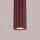 Pendelleuchte Aluminium Burgund GU10 Ø6,5 cm rund