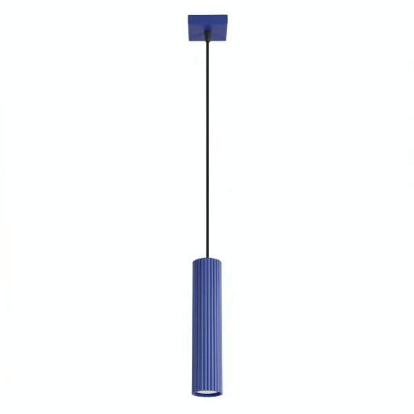 Pendelleuchte Aluminium Ultramarin GU10 Ø6,5 cm