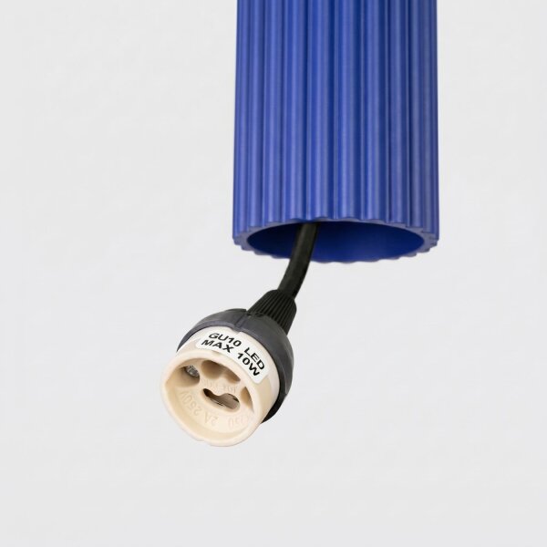 Pendelleuchte Aluminium Ultramarin GU10 Ø6,5 cm