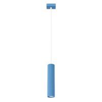 Pendelleuchte Aluminium Hellblau GU10 &Oslash;6,5 cm