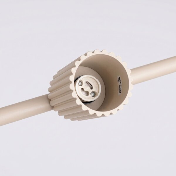 Pendelleuchte Aluminium 4-flammig GX53 L:122 cm