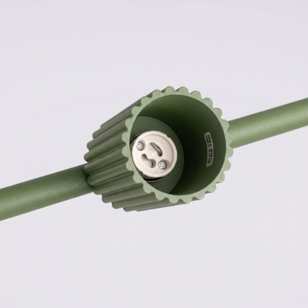 Pendelleuchte 4-flammig Aluminium GX53 L:122 cm