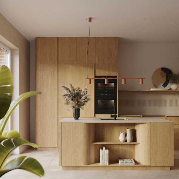 Pendelleuchte 4-flammig Aluminium GX53 L:122 cm modern