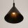 Pendelleuchte Stahl Schwarz E27 Ø24,5 cm rund