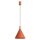 Pendelleuchte Stahl Ocker E27 Ø24,5 cm modern