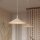 Pendelleuchte Stahl Beige E27 Ø40 cm modern rund