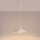 Pendelleuchte Stahl Beige E27 Ø40 cm modern rund