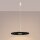 Hängelampe Filz Schwarz Beige GX53 Ø40 cm rund