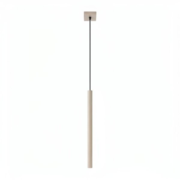 Hängelampe Stahl Taupe G9 Ø3,5 cm modern rund