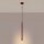 Pendelleuchte Stahl Burgund G9 Ø3,5 cm modern
