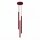 Pendelleuchte Stahl Burgund G9 Ø19,5 cm modern