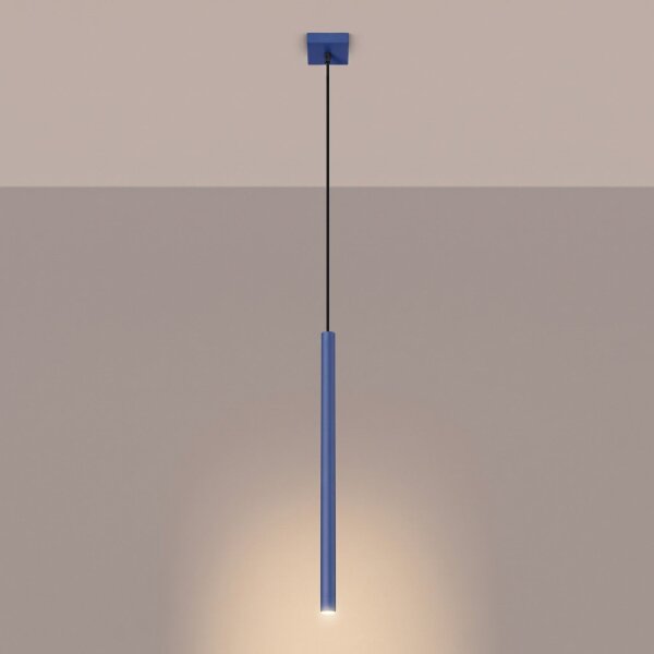 Hängelampe Stahl Ultramarin G9 Ø3,5 cm modern