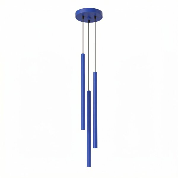 Pendelleuchte Stahl Ultramarin G9 Ø19,5 cm modern