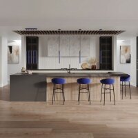 Pendelleuchte Stahl Ultramarin G9 Ø19,5 cm modern